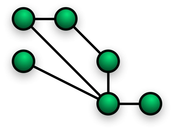 Mesh-networking diagram